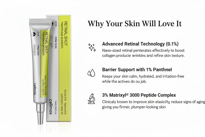 Celimax the Vita A Cream Retinal Shot Tightening Booster (BUY 1 GET 1 FREE)